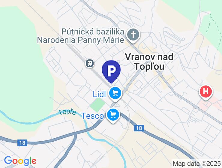 Na predaj murovaná garáž vo Vranove nad Topľou