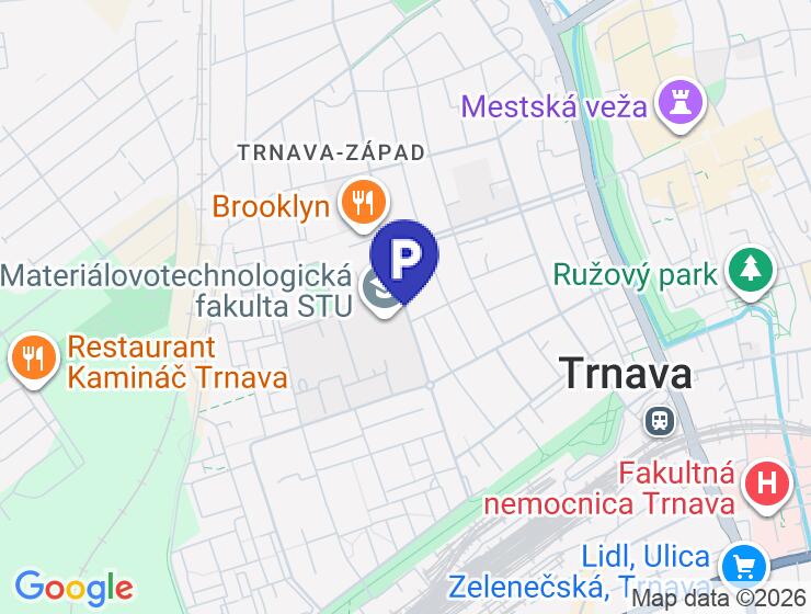 Na predaj murovaná samostatná garáž v Trnave