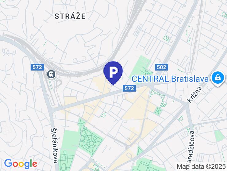 Na predaj parkovacie miesto v garáži na ul. Beskydská, BA I