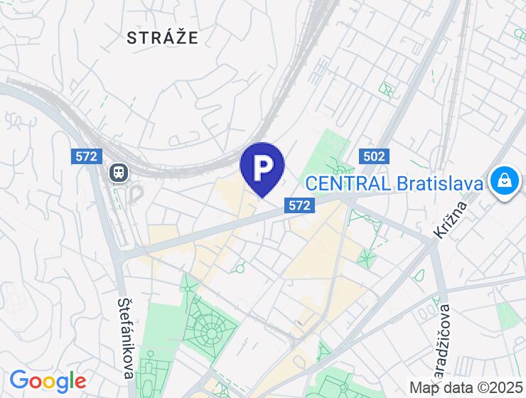 Na predaj parkovacie miesto v garáži na ul. Beskydská, BA I