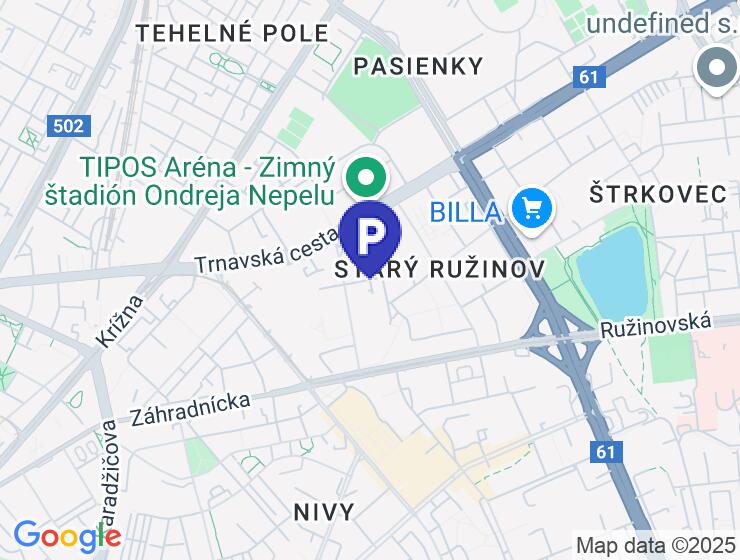 Na predaj parkovacie miesto v garážovom objekte, Bratislava