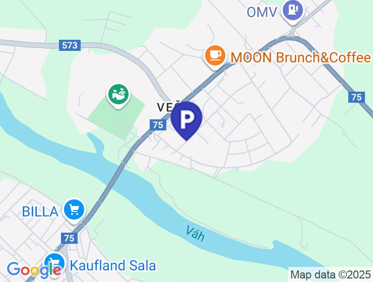 Na predaj parkovacie miesto v podzemnej garáži v Šali