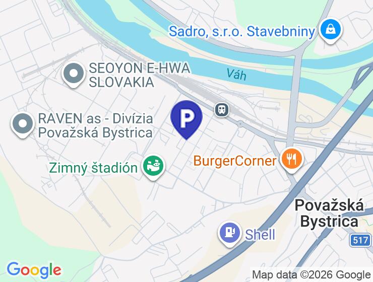 Na predaj parkovacie státie 15 m² na Mierovej ulici