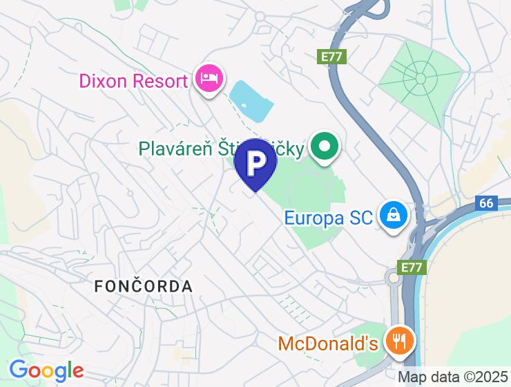 Na predaj podzemné garážové státie na Švermovej 42