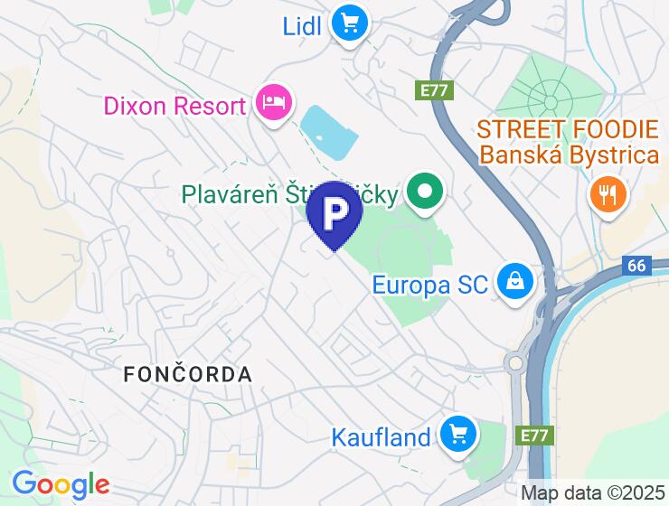 Na predaj podzemné garážové státie na Švermovej 42