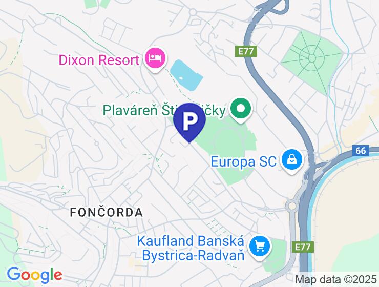 Na predaj podzemné parkovacie státie na Švermovej 42