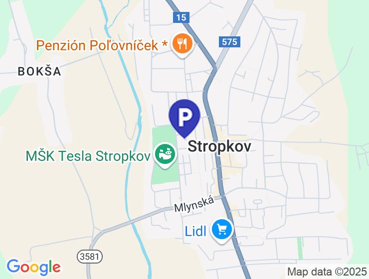 Na predaj priestranná garáž s elektrinou v Stropkove