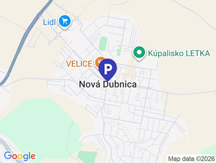 Na predaj priestranná garáž v Dubnici nad Váhom