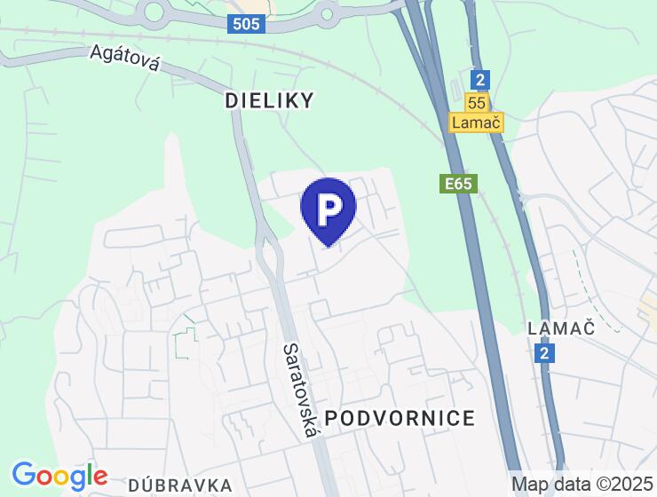 Na predaj priestranná murovaná garáž (24m2) v Dúbravke
