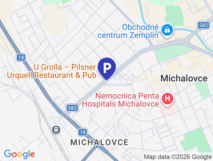 Na predaj priestranná samostatná garáž (50 m2) v Michalovciach