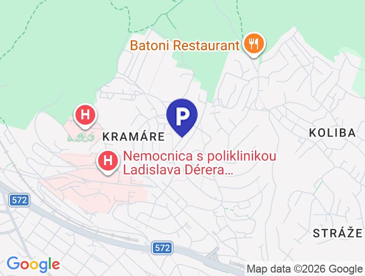 Na predaj priestranné garážové státie v Bratislave - Kramáre