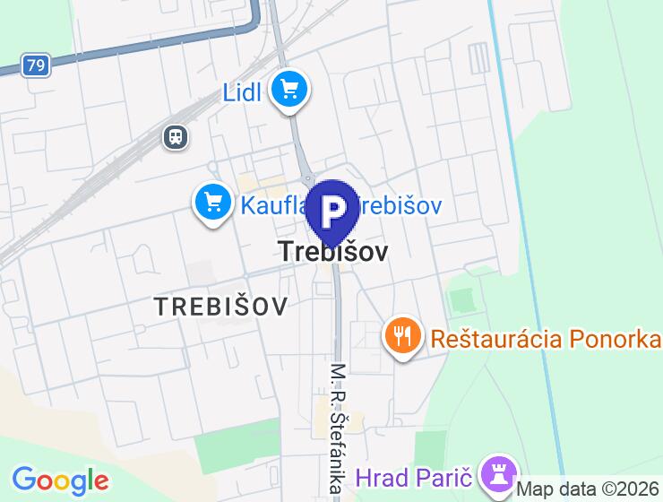 Na predaj radová garáž v Trebišove