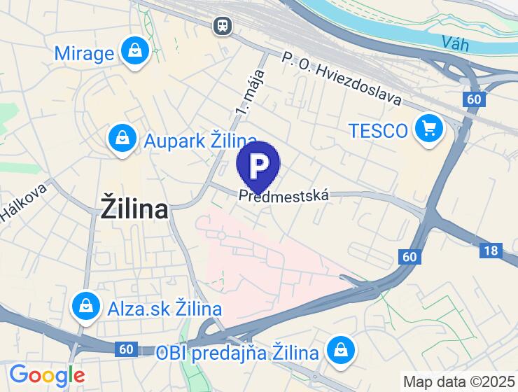 Na predaj samostatná garáž 18 m2 v Žiline