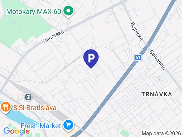 Na predaj samostatná garáž 19 m² na Chemickej ul. v Bratislave
