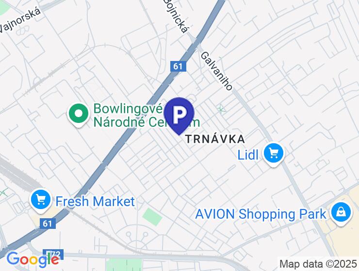 Na predaj samostatná garáž na Koperníkovej ulici v Trnavke
