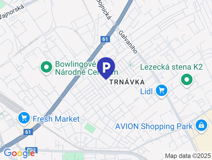 Na predaj samostatná garáž na Koperníkovej ulici v Trnavke