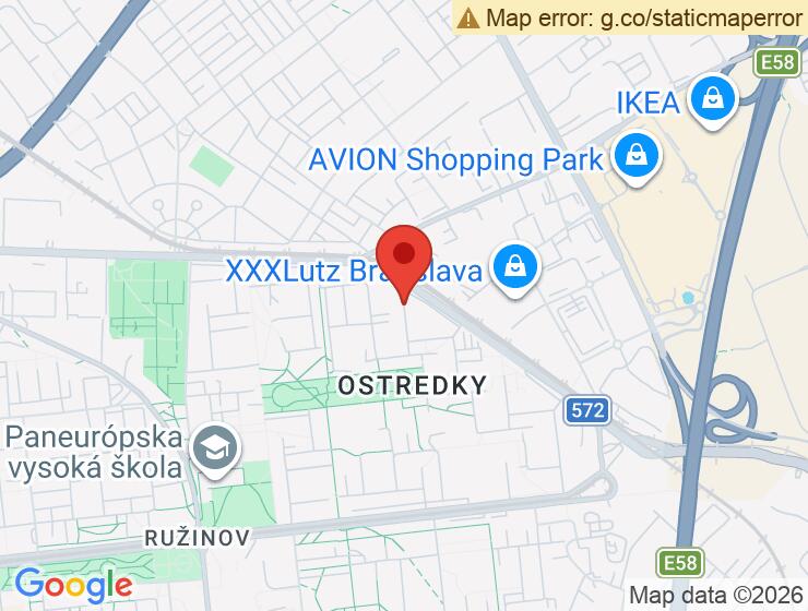 Na predaj samostatná garáž na ulici Planét v Ružinove