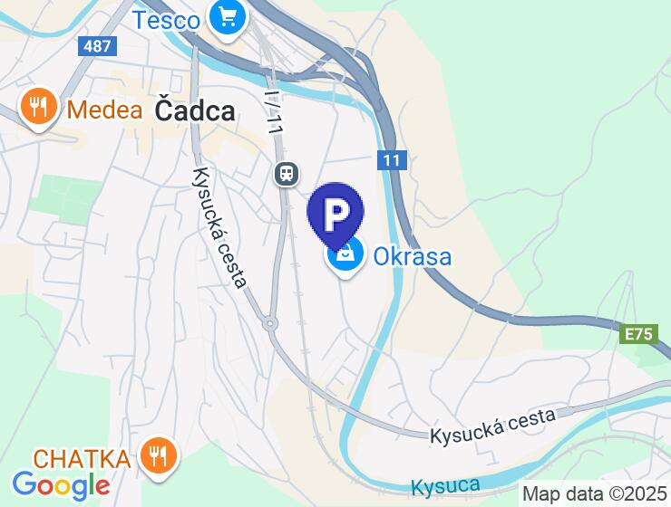 Na predaj samostatná garáž v Čadci na ul. Andreja Hlinku