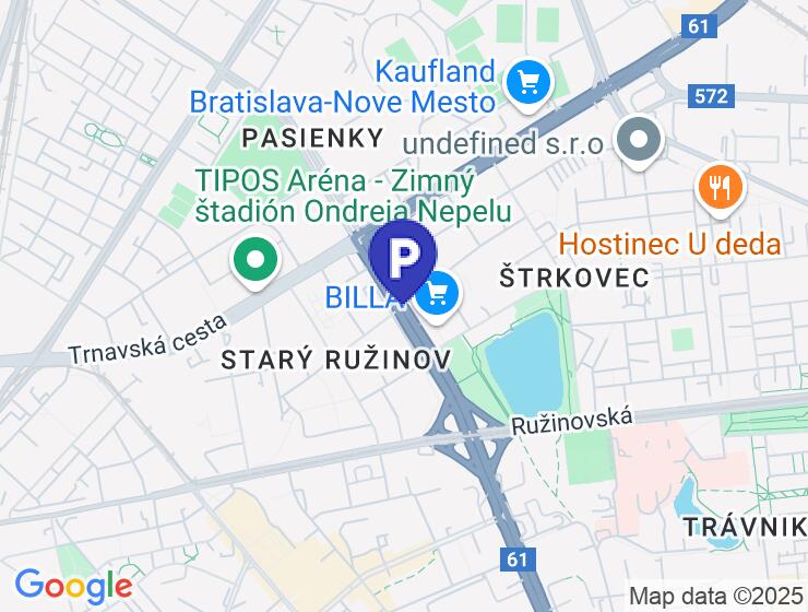 Na predaj samostatná garáž v Ružinove