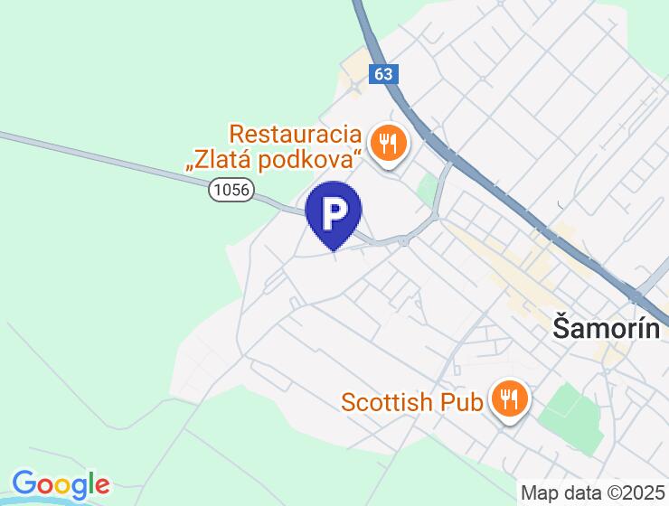 Na predaj samostatná garáž v Šamoríne