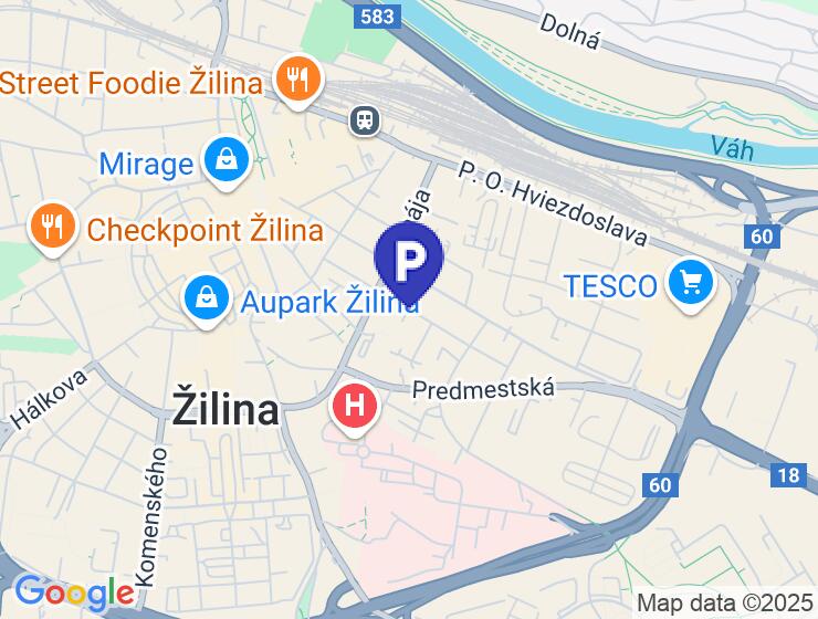 Na predaj samostatná garáž v Žiline, Moyzesova ulica 23 m2