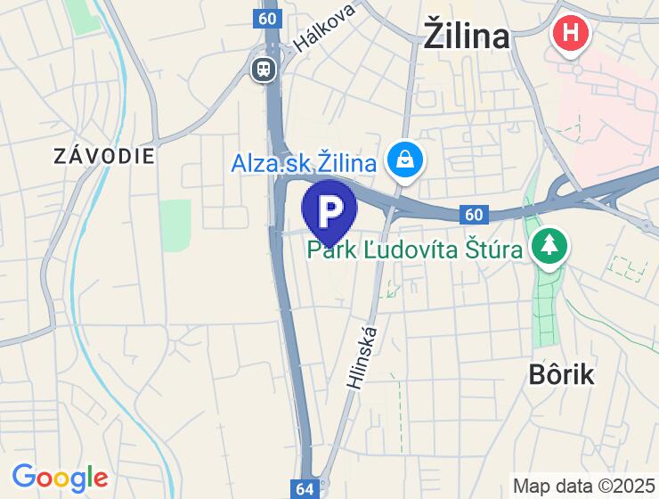 Na predaj samostatný garážový box v Hlinách VII