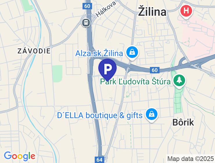 Na predaj samostatný garážový box v Hlinách VII