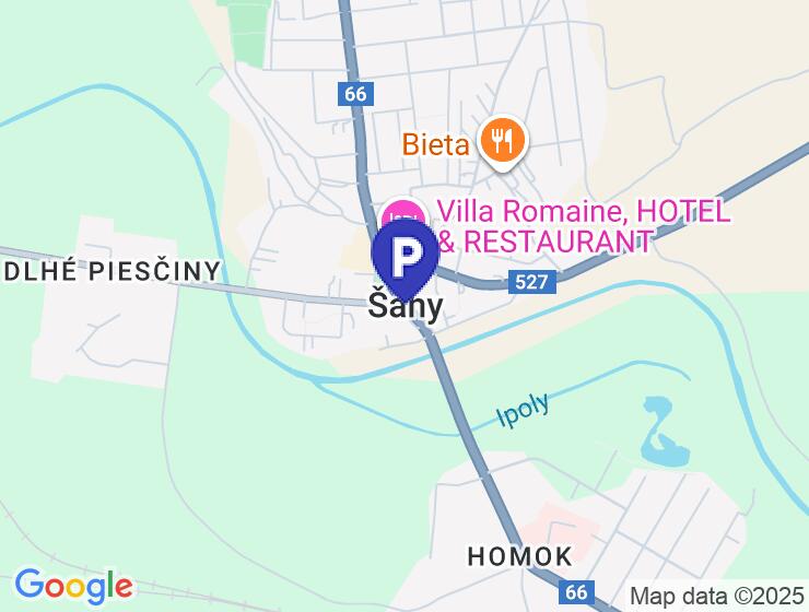 Na predaj suchá garáž v Šahách, 23m²