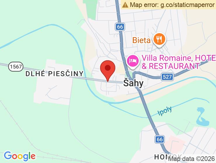 Na predaj tehlová garáž s jamou v Šahách na ulici Janka Kráľa
