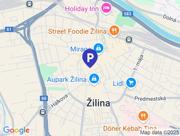 Na predaj tehlová garáž v Žiline - širšie centrum