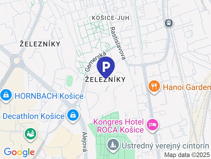 Na predaj uzamykateľná garáž na Krakovskej ulici v Košiciach - Juh