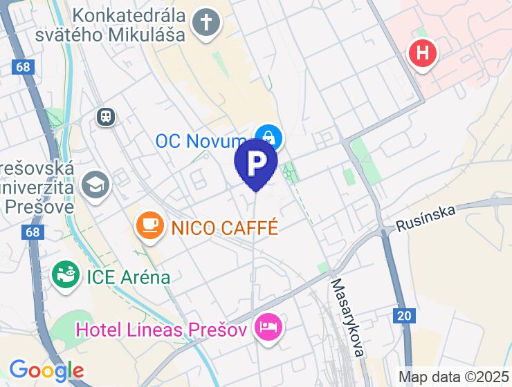 Na prenájom garáž 19 m² v Prešove