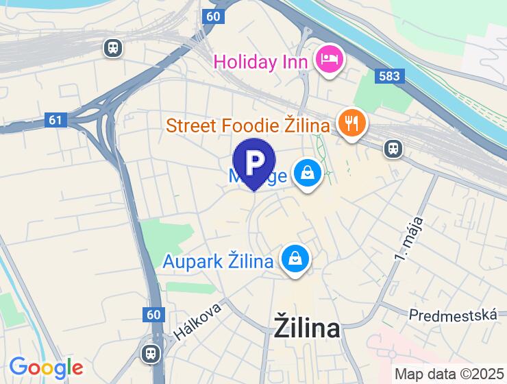 Na prenájom garáž s rozlohou 18 m² bez elektriny