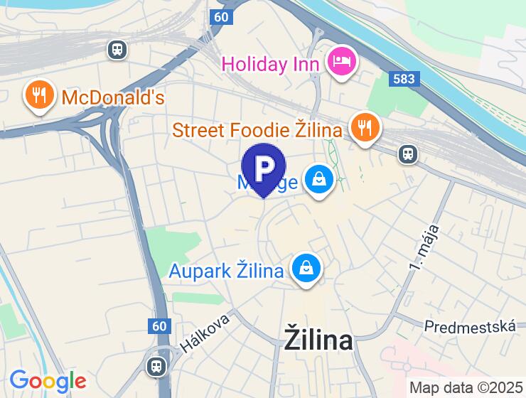 Na prenájom garáž s rozlohou 18 m² bez elektriny