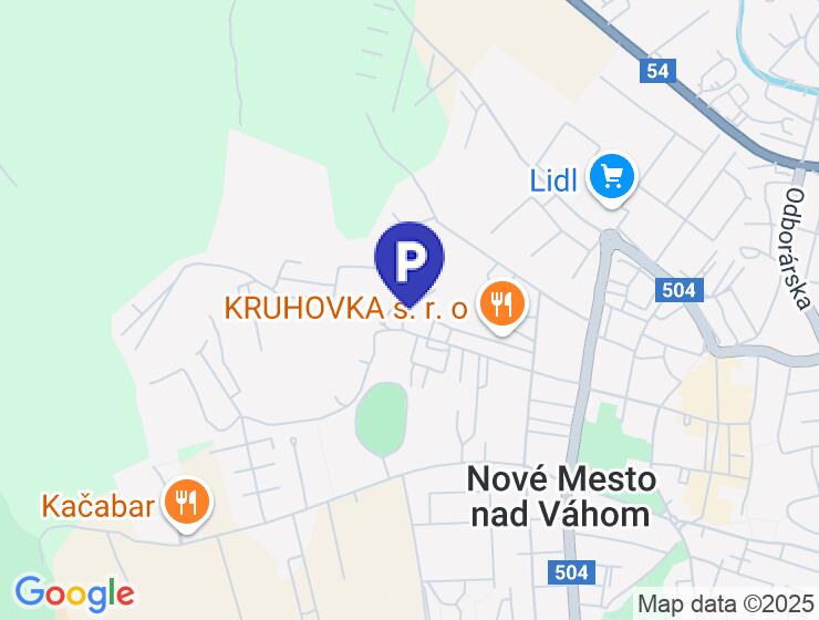 Na prenájom parkovacie miesto na Karpatskej ulici 2868