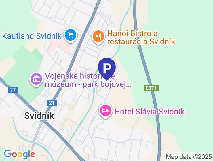 Novostavba garáže 23 m² na Karpatskej ulici, Svidník