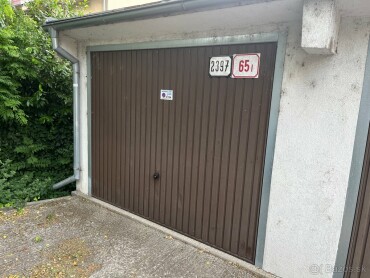 Prenájom garáže s elektrickou bránou v Šamoríne