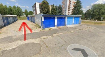Dlhodobý prenájom garáže v Žiari nad Hronom na Sládkovičovej ulici