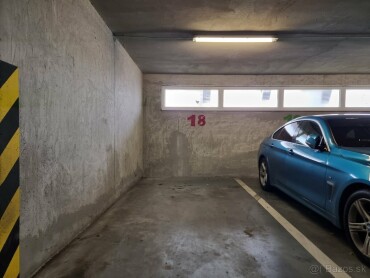 Prenájom garážového státia na ul. Švabinského v Bratislave