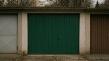 Murovaná garáž 18 m² na predaj pod nemocnicou Kramáre