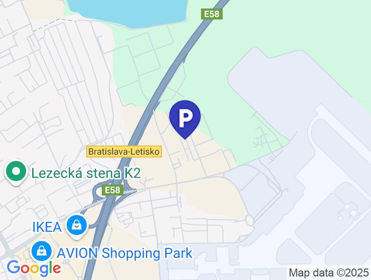 Ovocné sady - Prenájom parkovacieho státia