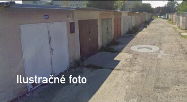 Praktická garáž na predaj v Dunajskej Strede