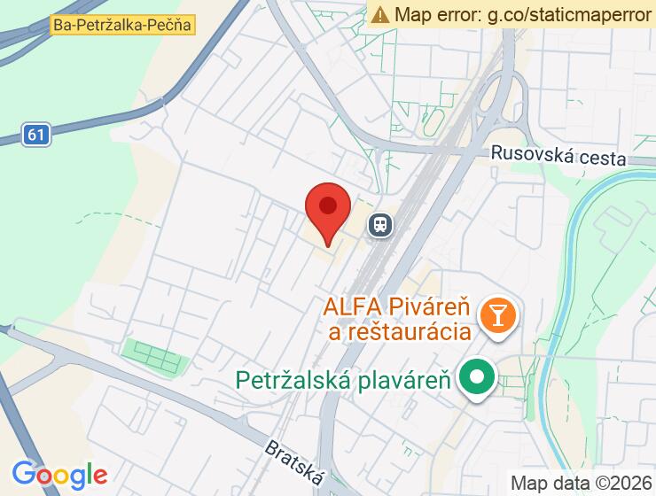 Park. statie ULICA ZÁVODU MATADOR