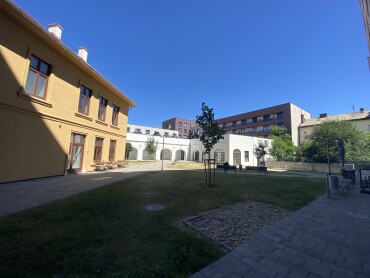 Parking in the historical center of Košice