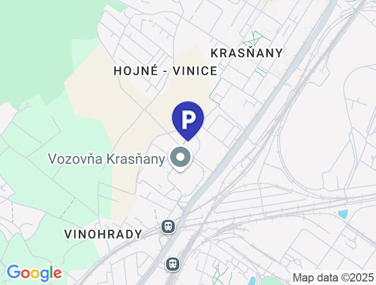 Parking v Malych Krasnanoch