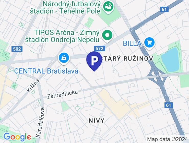 Parkovacia garáž Trnavské mýto, Ružinov