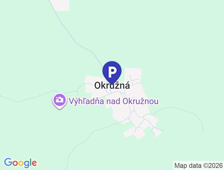 Parkovacie miesta na Okružnej ulici s 24/7 prístupom