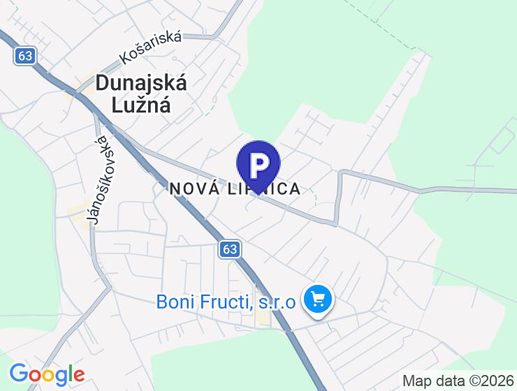 Parkovacie miesta na predaj v Dunajskej Lužnej