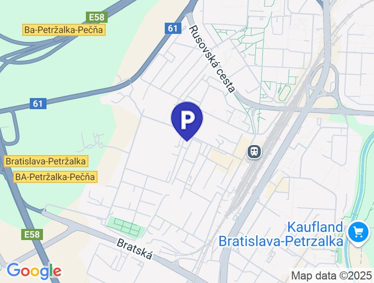 Parkovacie miesto – Gogoľova 3, Bratislava – Petržalka