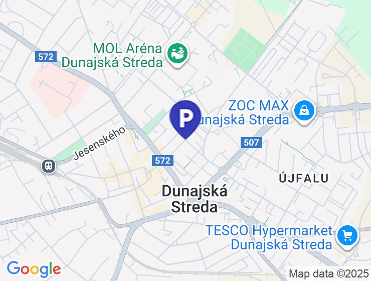 Parkovacie miesto na predaj v uzamknutom dvore v Dunajskej Strede